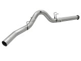aFe Atlas Exhausts 5in DPF-Back Aluminized Steel Exhaust System 2015 Ford Diesel V8 6.7L (td) No Tip thumbnail 6