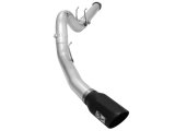 aFe Atlas Exhausts 5in DPF-Back Aluminized Steel Exhaust Sys 2015 Ford Diesel V8 6.7L (td) Black Tip thumbnail 1