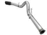 aFe Atlas Exhausts 5in DPF-Back Aluminized Steel Exhaust Sys 2015 Ford Diesel V8 6.7L (td) Black Tip thumbnail 9