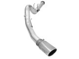aFe Atlas Exhausts 5in DPF-Back Aluminized Steel Exhaust 2015 Ford Diesel V8 6.7L (td) Polished Tip thumbnail 1