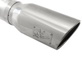 aFe Atlas Exhausts 5in DPF-Back Aluminized Steel Exhaust 2015 Ford Diesel V8 6.7L (td) Polished Tip thumbnail 5