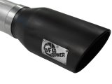aFe MACH Force XP Exhaust 5in DPF-Back Stainless Steel Exht 2015 Ford Turbo Diesel V8 6.7L Black Tip thumbnail 4