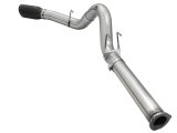 aFe MACH Force XP Exhaust 5in DPF-Back Stainless Steel Exht 2015 Ford Turbo Diesel V8 6.7L Black Tip thumbnail 6