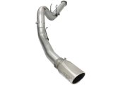 aFe MACH Force XP Exhaust 5in DPF-Back SS Exh 2015 Ford Turbo Diesel V8 6.7L Polished Tip thumbnail 2