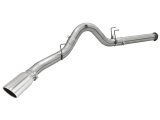 aFe MACH Force XP Exhaust 5in DPF-Back SS Exh 2015 Ford Turbo Diesel V8 6.7L Polished Tip thumbnail 7