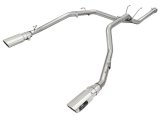 aFe MACH Force XP DPF-Back Exhaust 2.5in SS with Polished Tips 2014 Dodge Ram 1500 V6 3.0L EcoDiesel thumbnail 1