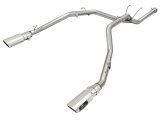 aFe MACH Force XP DPF-Back Exhaust 2.5in SS with Polished Tips 2014 Dodge Ram 1500 V6 3.0L EcoDiesel thumbnail 2