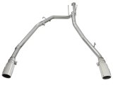 aFe MACH Force XP DPF-Back Exhaust 2.5in SS with Polished Tips 2014 Dodge Ram 1500 V6 3.0L EcoDiesel thumbnail 5