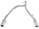 aFe MACH Force XP DPF-Back Exhaust 2.5in SS with Polished Tips 2014 Dodge Ram 1500 V6 3.0L EcoDiesel thumbnail 7