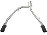 aFe MACH Force XP DPF-Back Exhaust 2.5in SS with Black Tips 2014 Dodge Ram 1500 V6 3.0L EcoDiesel thumbnail 5
