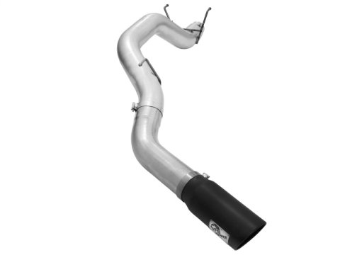 aFe Atlas 5in DPF-Back Aluminized Steel Exh Dodge RAM Diesel 13-14 L6-6.7L Mega Cab w/ Black Tip thumbnail 1