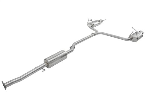 aFe Takeda Exhaust 2.25in to 2in Dia 304SS Cat-Back w/Polished Tips 08-12 Honda Accord Coupe V6 3.5L thumbnail 6