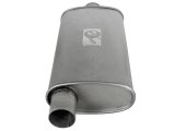 aFe Scorpion Replacement Alum Steel Muffler Double Layer 2-1/2in In/Out Center/Offset 18inL x9inW thumbnail 3