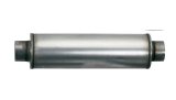 aFe Scorpion Replacement Alum Steel Muffler Double Layer 2-1/2in In/Out Center/Offset 18inL x9inW thumbnail 7