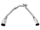 aFe MACH Force XP DPF-Back Exhaust 3in SS w/ 6in Polished Tips 2014 Dodge Ram 1500 V6 3.0L EcoDiesel thumbnail 5