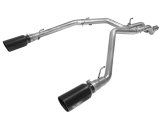 aFe MACH Force XP DPF-Back Exhaust 3in SS w/ 6in Black Tips 2014 Dodge Ram 1500 V6 3.0L EcoDiesel thumbnail 2