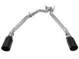 aFe MACH Force XP DPF-Back Exhaust 3in SS w/ 6in Black Tips 2014 Dodge Ram 1500 V6 3.0L EcoDiesel thumbnail 5