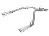 aFe MACH Force XP DPF-Back Exhaust 3in SS w/ 5in Polished Tips 2014 Dodge Ram 1500 V6 3.0L EcoDiesel thumbnail 4
