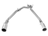 aFe MACH Force XP DPF-Back Exhaust 3in SS w/ 5in Polished Tips 2014 Dodge Ram 1500 V6 3.0L EcoDiesel thumbnail 7