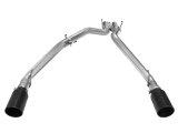 aFe MACH Force XP DPF-Back Exhaust 3in SS w/ 5in Black Tips 2014 Dodge Ram 1500 V6 3.0L EcoDiesel thumbnail 4