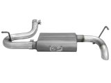 aFe Scorpion Exhaust System Axle Back Aluminized Hi-Tuck 07-17 Jeep Wrangler JK V6 3.6/3.8L thumbnail 6