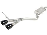 aFe MACH Force XP Exhaust 304SS Cat-Back w/ Black Tips 2008 VW Golf R32 V5 3.2L thumbnail 1