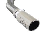 aFe MACH Force XP SS Exhaust 3in Cat-Back w/4.5in Polished Tip 11-14 Ford F150 Ecoboost V6 3.5Ltt thumbnail 6