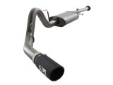aFe MACH Force XP SS Exhaust 3in Cat-Back w/4.5in Black Tip 11-14 Ford F150 Ecoboost V6 3.5Ltt thumbnail 1