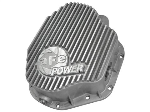 aFe Rear Differential Cover (Raw; Street Series); Dodge Diesel Trucks 94-02 L6-5.9L (td) thumbnail 1