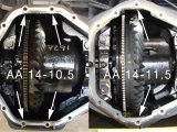aFe Rear Differential Cover (Raw; Street Series); Dodge Diesel Trucks 03-05 L6-5.9L (td) thumbnail 3