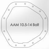 aFe Rear Differential Cover (Raw; Street Series); Dodge Diesel Trucks 03-05 L6-5.9L (td) thumbnail 9