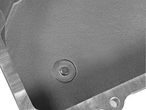 aFe Engine Oil Pan Black Machined; 14-16 Dodge RAM 1500 EcoDiesel 3.0L V6 (td) thumbnail 4
