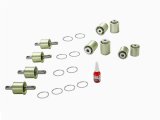 aFe Control PFADT Alum Frame Drag Rear Solid Spherical C/A Bearings Set; 06-13 Chevy Corvette C6 Z06 thumbnail 2