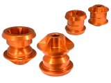 aFe Control PFADT Series Subframe Mount Set; Chevrolet Camaro 10-14 - Orange thumbnail 2
