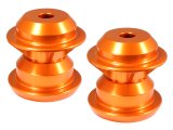 aFe Control PFADT Series Subframe Mount Set; Chevrolet Camaro 10-14 - Orange thumbnail 7