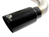 aFe MACH Force XP SS-304 Black Tip 2.5in Dia Cat Back Exhaust 12-14 BMW 335i (F30) 3.0L (t) thumbnail 4