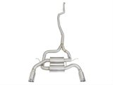 aFe MACH Force XP SS-304 Polish Tip 2.5in Dia Cat Back Exhaust 12-14 BMW 335i (F30) 3.0L (t) thumbnail 6