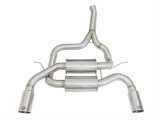 aFe MACH Force XP SS-304 Polish Tip 2.5in Dia Axle Back Exhaust 12-15 BMW 335i (F30) 3.0L (t) thumbnail 5