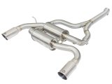 aFe MACH Force XP SS-304 Polish Tip 2.5in Dia Axle Back Exhaust 12-15 BMW 335i (F30) 3.0L (t) thumbnail 9