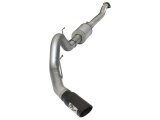 aFe Atlas Exhausts 4in Cat-Back Aluminized Steel Exhaust Sys 2015 Ford F-150 V6 3.5L (tt) Black Tip thumbnail 2