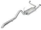 aFe MACH Force XP Exhaust Cat-Back 2.5/3in SS-409 w/ Hi-Tuck Tip 05-15 Nissan Xterra V6 4.0L thumbnail 1