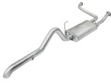 aFe MACH Force XP Exhaust Cat-Back 2.5/3in SS-409 w/ Hi-Tuck Tip 05-15 Nissan Xterra V6 4.0L thumbnail 2