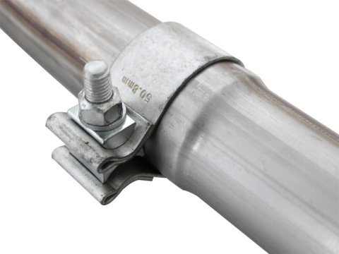 aFe Power Twisted Steel Y-Pipe Stainless Steel 2.5in 12-14 Jeep Wrangler V6 3.6L thumbnail 2