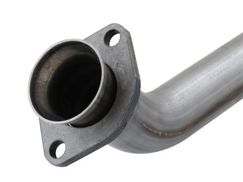 aFe Power Twisted Steel Y-Pipe Stainless Steel 2.5in 12-14 Jeep Wrangler V6 3.6L thumbnail 3