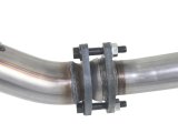 aFe Power Twisted Steel Loop Delete D/P & Y-Pipe SS 2in/2.5in 12-14 Jeep Wrangler (JK) V6 3.6L thumbnail 3