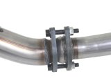 aFe Power Twisted Steel Loop Delete D/P & Y-Pipe SS 2in/2.5in 12-14 Jeep Wrangler (JK) V6 3.6L thumbnail 4