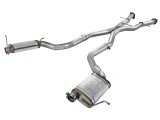 aFe MACHForce XP Cat-Back Exhaust Stainless No Tips 12-15 Jeep Grand Cherokee SRT/SRT-8 V8 Hemi 6.4L thumbnail 1