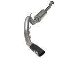 aFe MACH Force XP SS Exhaust 4in Cat-Back w/ Black Tip 2015 Ford F-150 EcoBoost V6 2.7/3.5Ltt thumbnail 1
