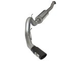 aFe MACH Force XP SS Exhaust 4in Cat-Back w/ Black Tip 2015 Ford F-150 EcoBoost V6 2.7/3.5Ltt thumbnail 2