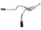 aFe MACH Force XP Exhaust 3in SS Dual Side Exit CB w/ Black Tips 15 Ford F150 Ecoboost V6-2.7L/3.5L thumbnail 2